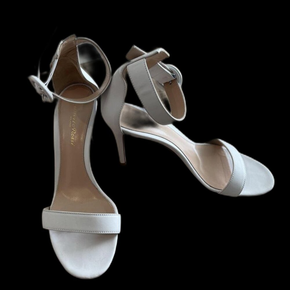 Gianvito Rossi Leather Portofino Sandals